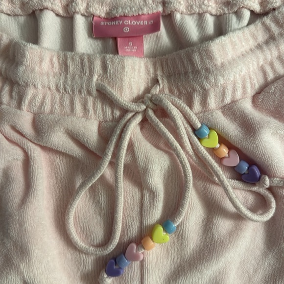 Stoney Clover for Target Pink Terry Cloth Sweats Size Small - Picture 4 of 4